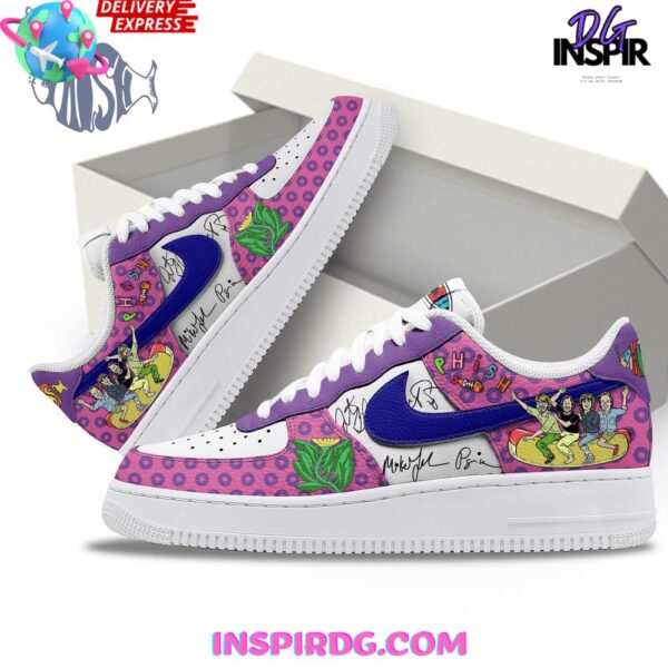 Phish 2025 Spring Tour Announced Limited Air Force 1 Sneakers - Image 3
