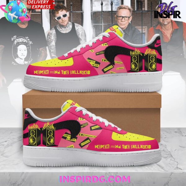 Sex Pistols Never Mind the Bollocks Air Force 1 Sneakers