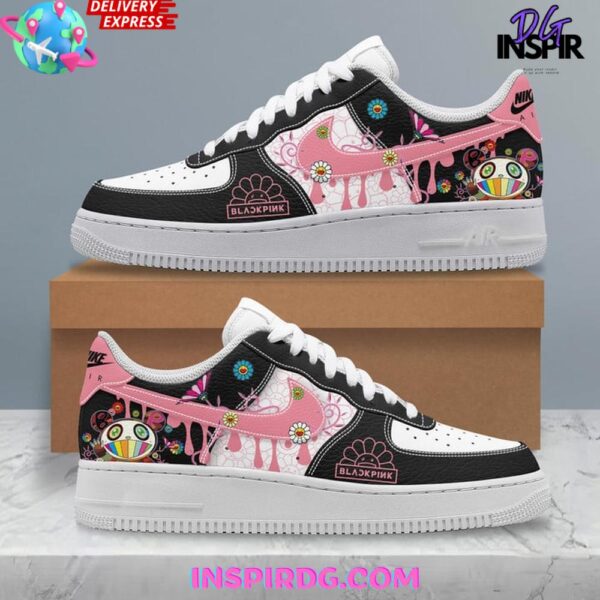 Takashi Murakami x BLACKPINK Limited Edition Air Force 1 Sneakers - Image 2