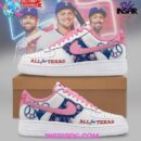 Texas Rangers All for Texas Limited Edition Air Force 1 Sneakers