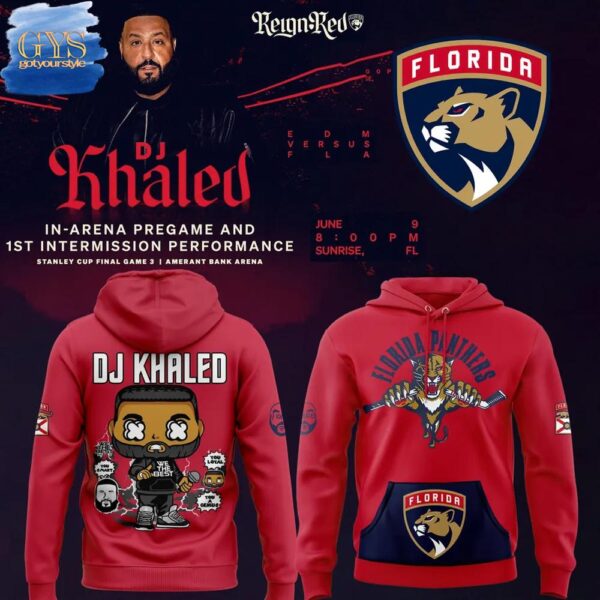 Florida Panthers x DJ KHALED Limited Edition Hoodie