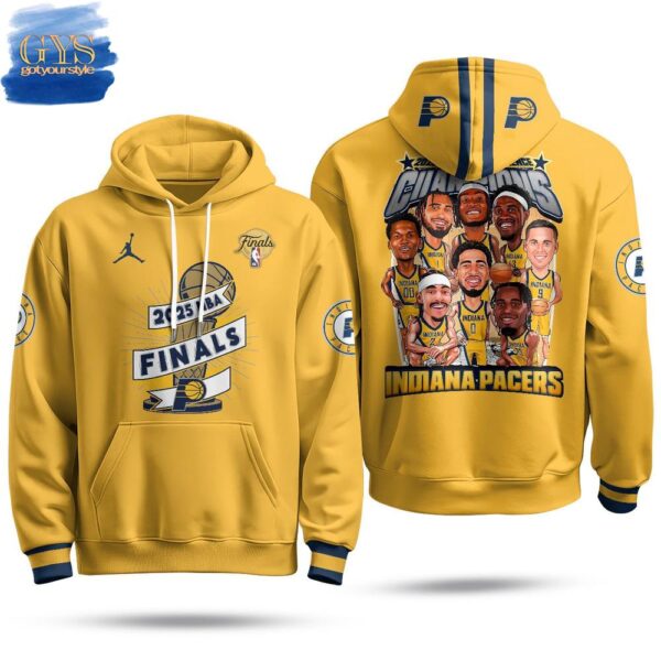 Indiana Pacers 2025 NBA Finals Legends Special Edition Hoodie - Image 3