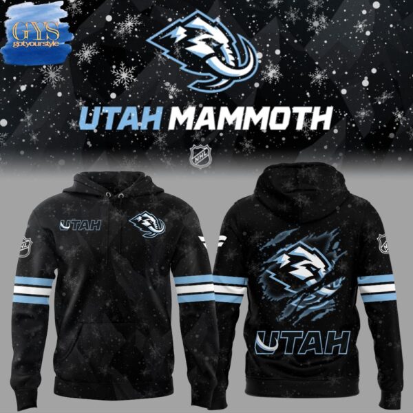 Utah Mammoth Ice Out Uniform Special Premium Hoodie - Image 2