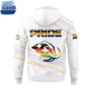 Utah Mammoth Happy Pride Month White Hoodie