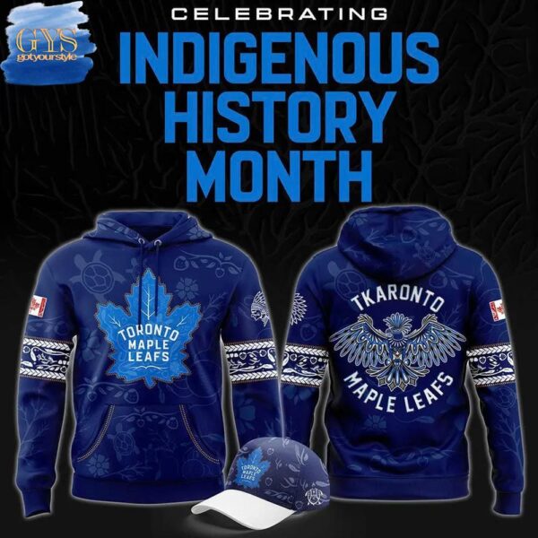 Toronto Maple Leafs 2025 Indigenous History Month Hoodie