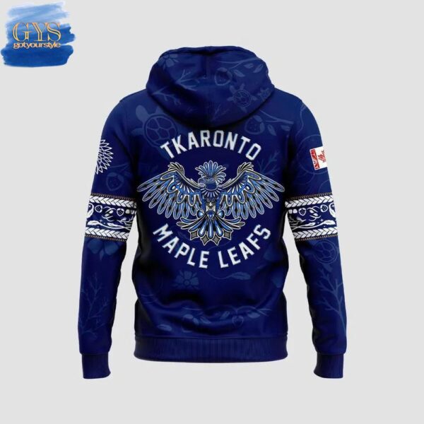 Toronto Maple Leafs 2025 Indigenous History Month Hoodie - Image 3