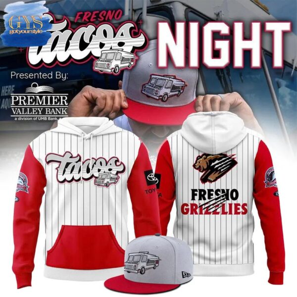 Fresno Grizzlies Tacos Night Special Edition Hoodie