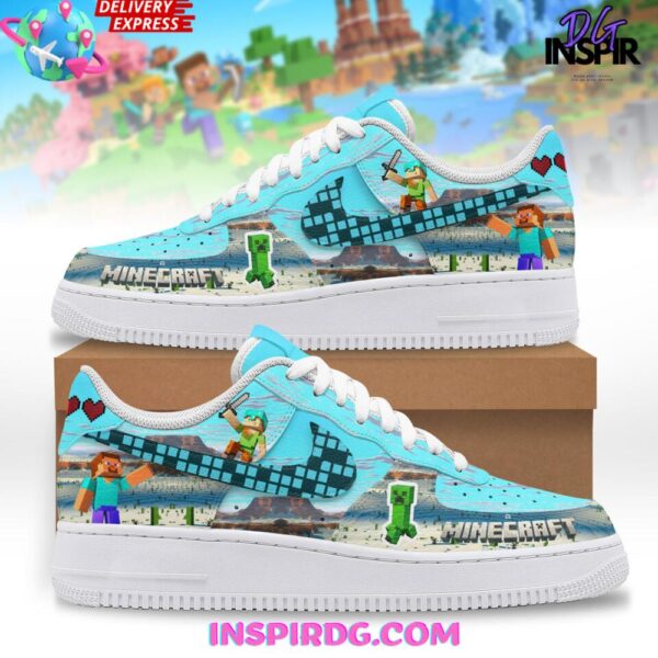 Minecraft Adventure x Limited Edition Air Force 1 Sneaker