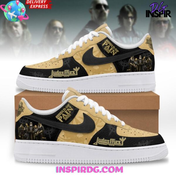 Judas Priest Shield of Pain Tour 2025 Limited Air Force 1 Sneakers