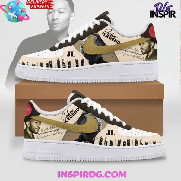 John Legend Limited Edition Air Force 1 Sneakers