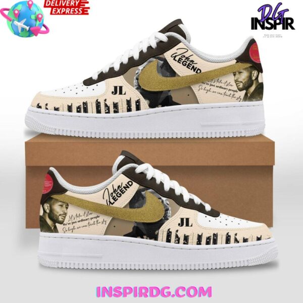 John Legend Limited Edition Air Force 1 Sneakers - Image 2