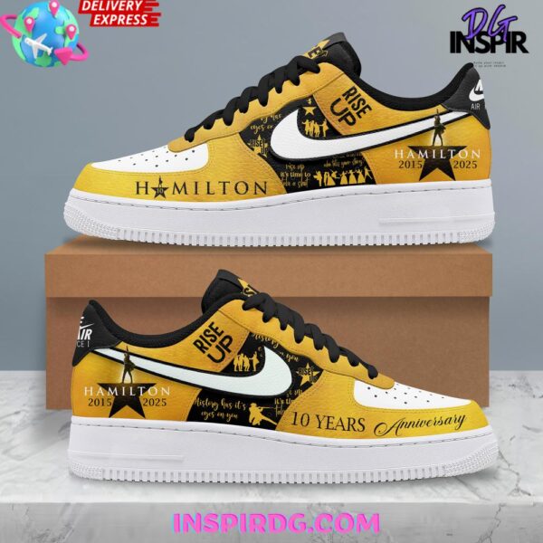 Hamilton 10 Years Anniversary Limited Air Force 1 Sneakers - Image 2