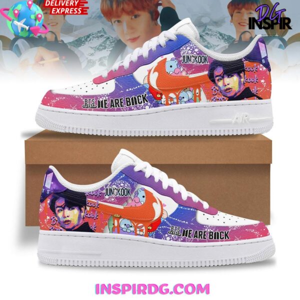 Jungkook BTS Limited Edition Air Force 1 Sneakers