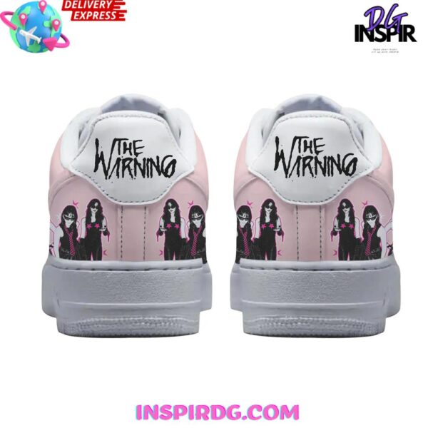 The Warning Keep Me Fed Limited Edition Air Force 1 Sneakers - Image 3