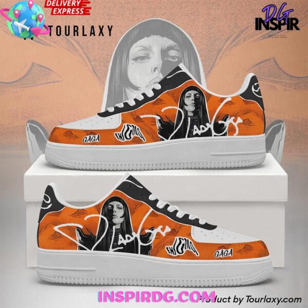 Lady Gaga Live Performance Edition Air Force 1 Sneakers