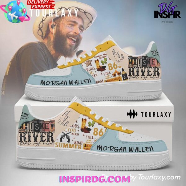 Morgan Wallen Live Performance Edition Air Force 1 Sneakers