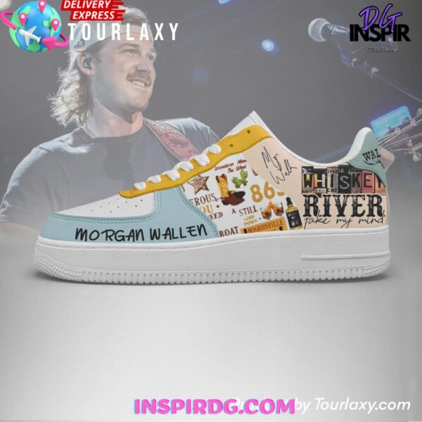 Morgan Wallen Live Performance Edition Air Force 1 Sneakers - Image 2