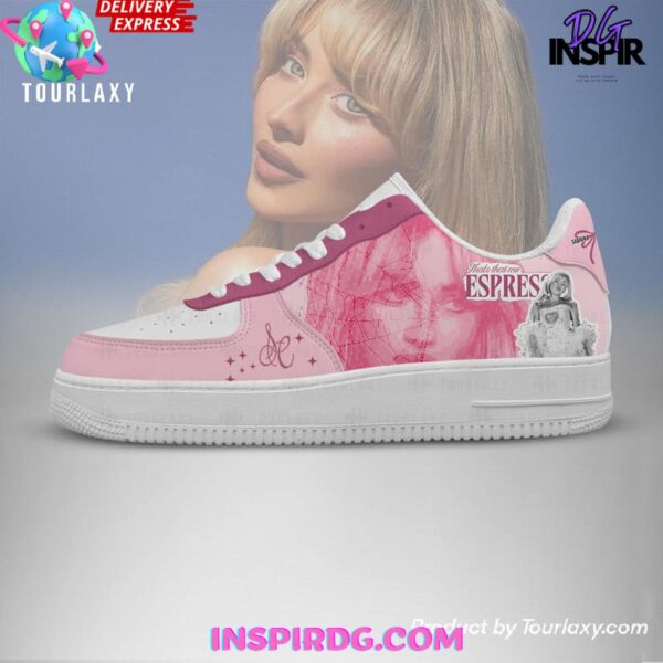Sabrina Carpenter Espresso Limited Edition Air Force 1 Sneakers - Image 2