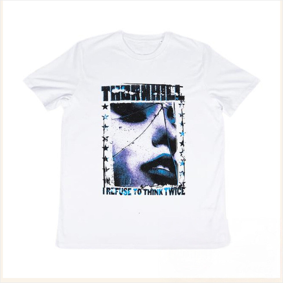 Refuse White T-Shirt Overcast Merch Birthday Gift Ideas Christmas Presents