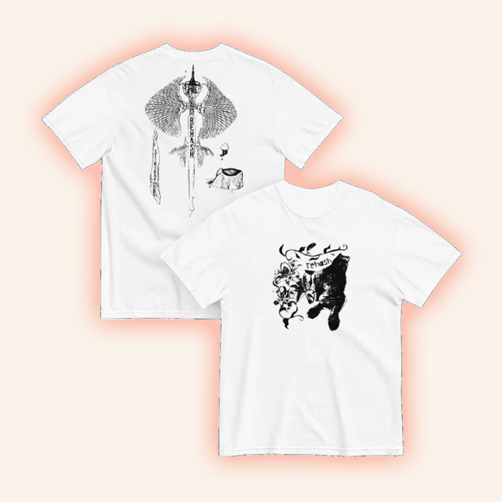Rehash Merch Stingray Skeleton T-Shirt Presents For Music Lovers