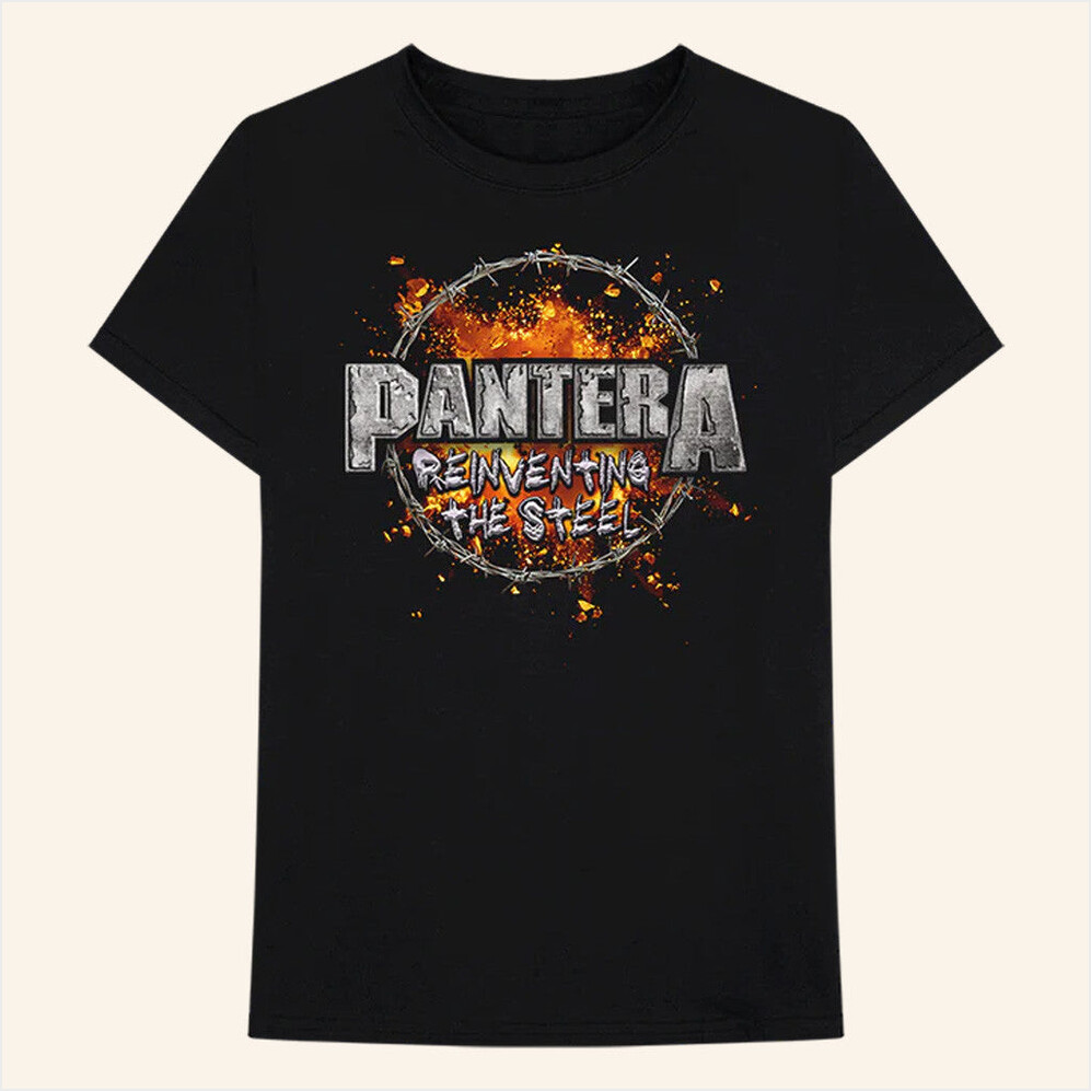 Reinventing The Steel T-Shirt Pantera Merch Birthday Gifts For Husband Best Friend Gifts