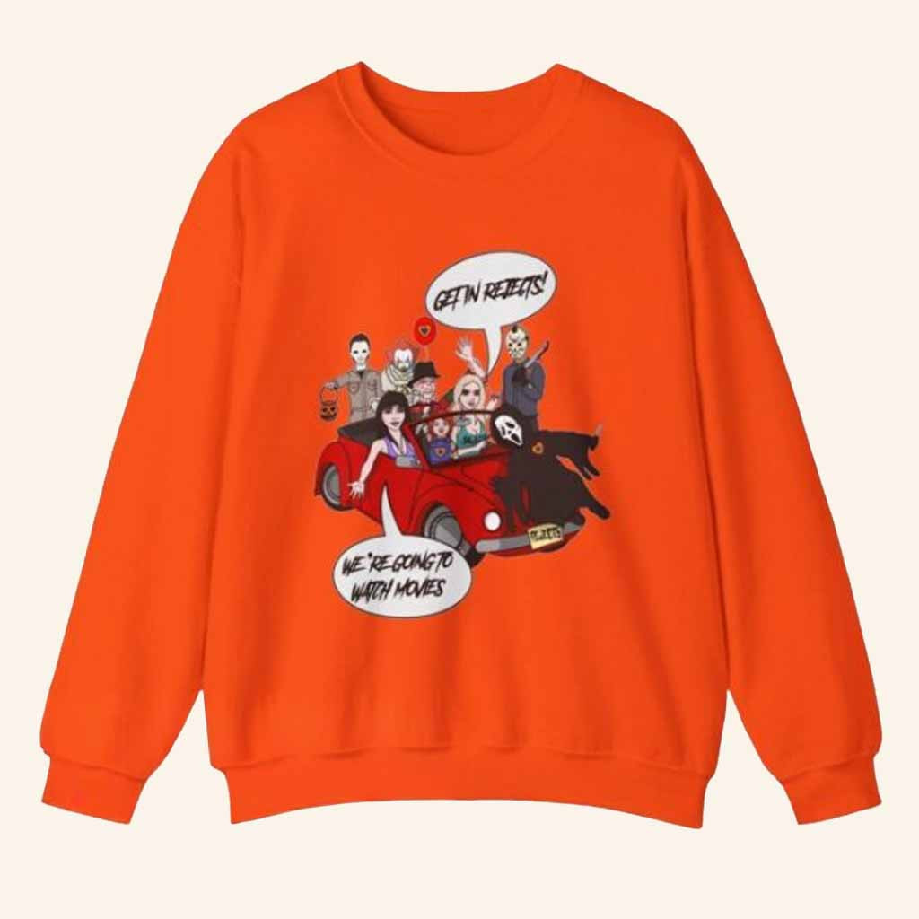 Reject Nation Merch Spooky She-Jects Sweatshirt Gift Ideas For Friends