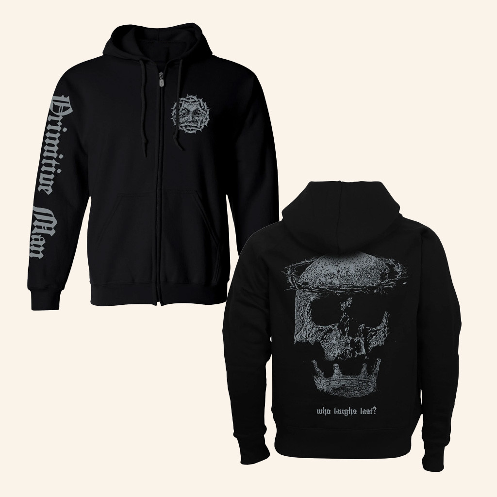 Relapse Records Merch Primitive Man Observance Zip Hoodie Best Gifts For Boyfriend