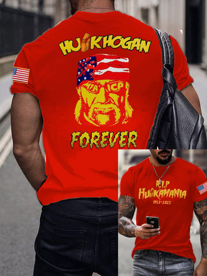 Remembering Hulk Hogan Shirt Hulkamania Forever T-Shirt Gifts For Him