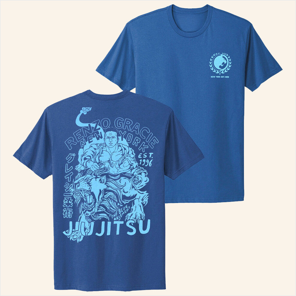 Renzo Gracie Fera Braba T-Shirt Halfsumo Merch Good Birthday Gifts For Husband Gifts For BFF