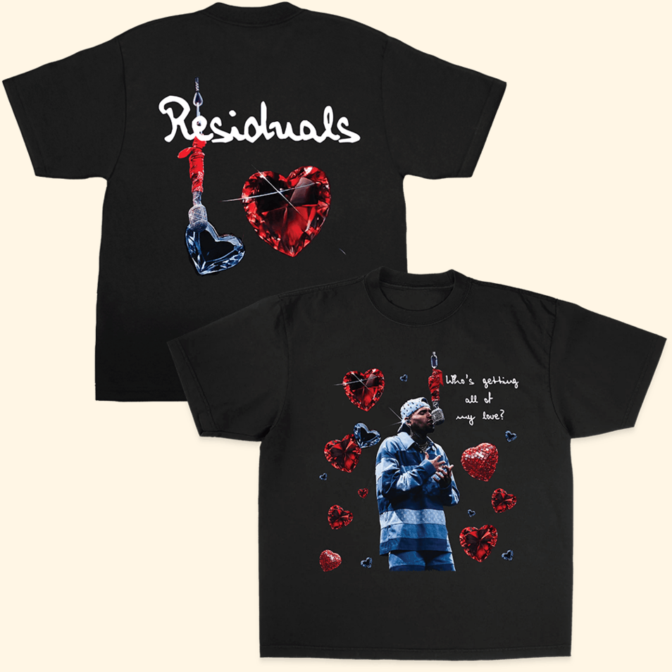 Residuals S'S Shirt Chris Brown Merch Chris Brown T-Shirt Gifts For Father's Day From Son