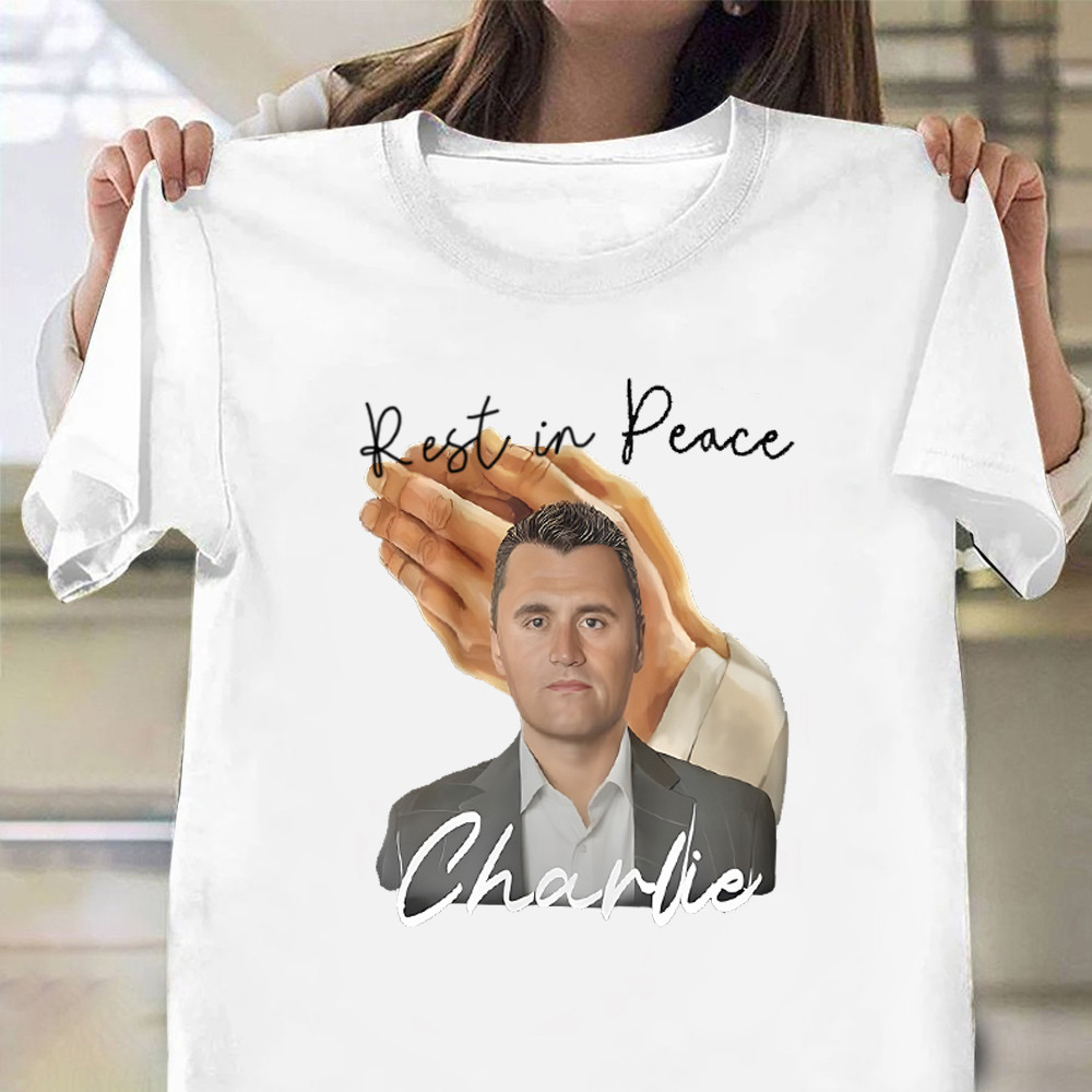 Rest in Peace Charlie Kirk T-Shirt Freedom Shirt Charlie Kirk Merch Patriotic Gifts