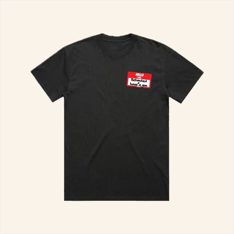 Retarded T-Shirt Dirty Kid Merch Black BFF Birthday Gifts Christmas Presents