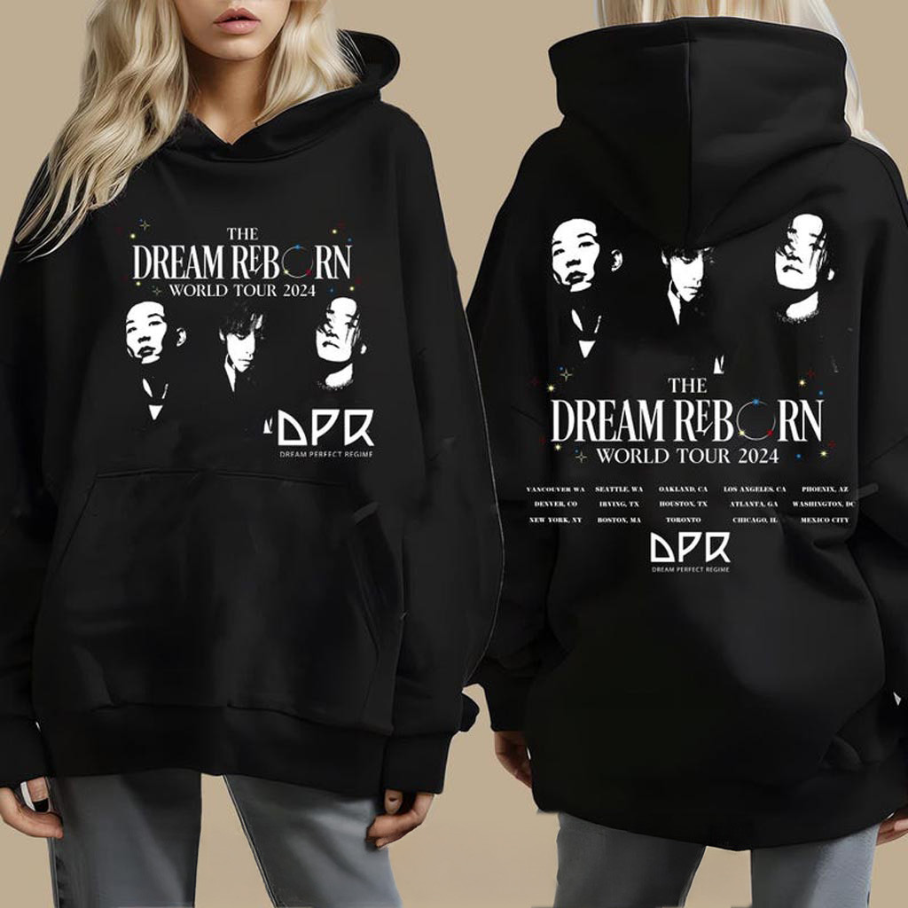 Retro Dpr The Dream Reborn 2024 Hoodie DPR The Dream Reborn World Tour Shirt DPR World Tour