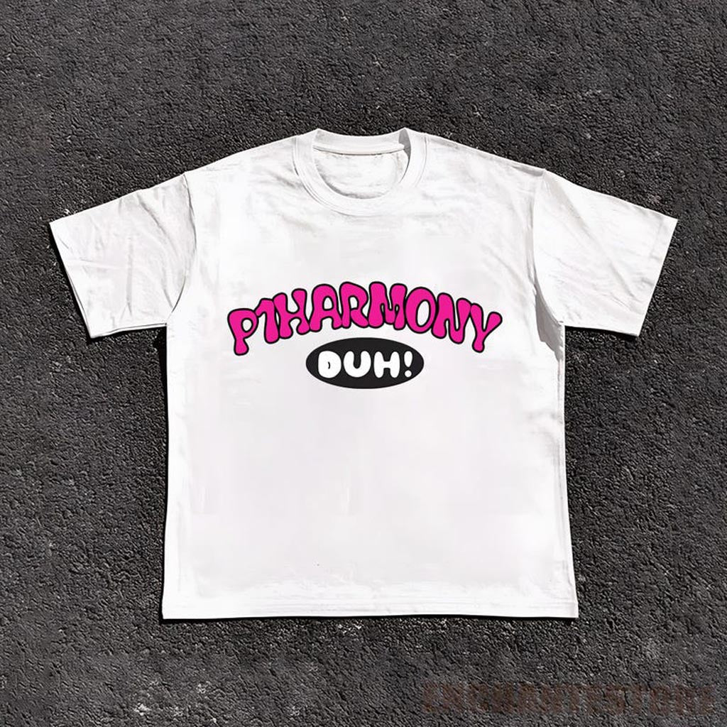 Retro P1Harmony Duh Shirt P1Harmony Duh T-Shirt P1H Members Keeho Theo Jiung Intak Tees