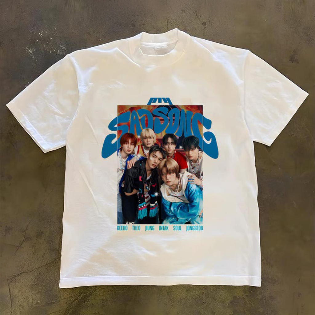 Retro P1Harmony Sad Song Shirt P1Harmony Utop1A Tour shirt P1Harmony Sweatshirt P1H Keeho