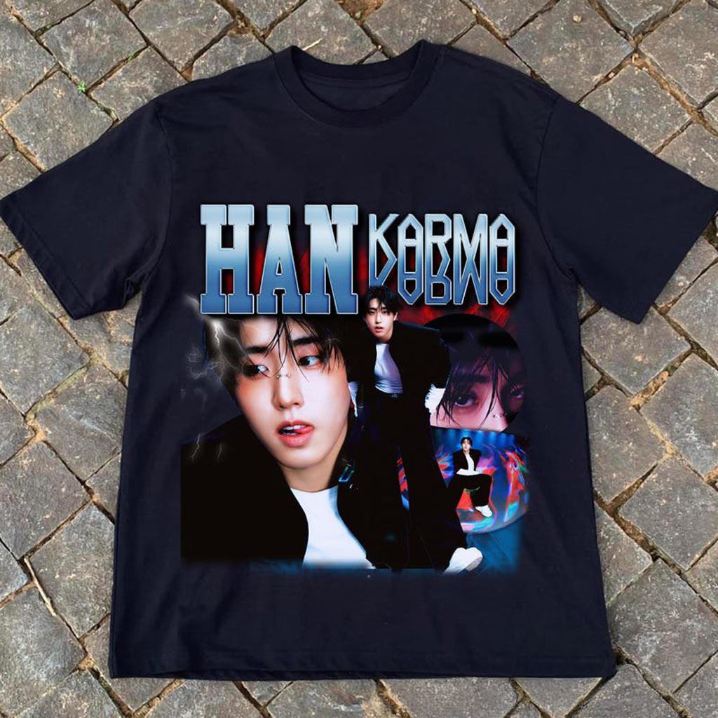 Retro Stray Kids Han Karma Shirt Stray Kids Ceremony Shirt SKZ Royal Karma Sweatshirt Stray