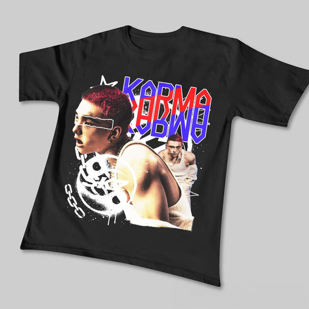 Retro Stray Kids Hyunjin Karma Shirt Stray Kids Hyunjin Sweatshirt Stray Kids Ceremony Shirt