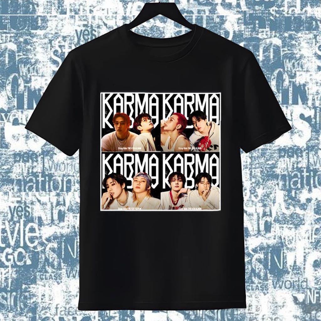 Retro Stray Kids Karma Shirt, Stray Kids Ceremony Shirt, Stray Kids Sweatshirt, Stray Kids