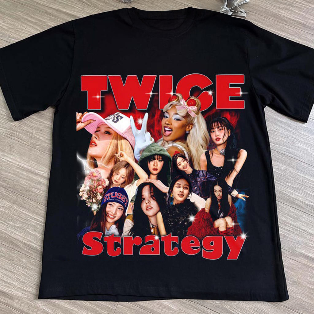 Retro Twice Strategy Shirt Twice Magical Sweatshirt TWICE 14th Mini Album Shirt Twice Ready