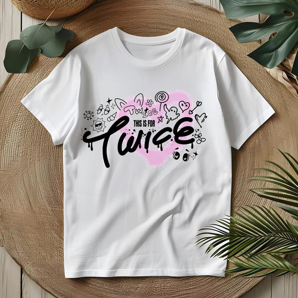 Retro Twice This Is For World Tour Shirt This Is Four Twice T-Shirt Gifts For Friends