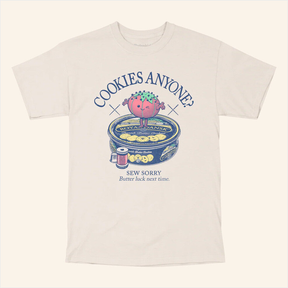 Retrokid Originals Sew Sorry T-Shirt Retrokid Merch Birthday Gift Ideas Christmas Presents