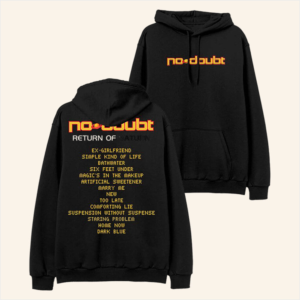 Return Of Saturn 25Th Anniversary Hoodie No Doubt Merch Birthday Gift Ideas Christmas Presents