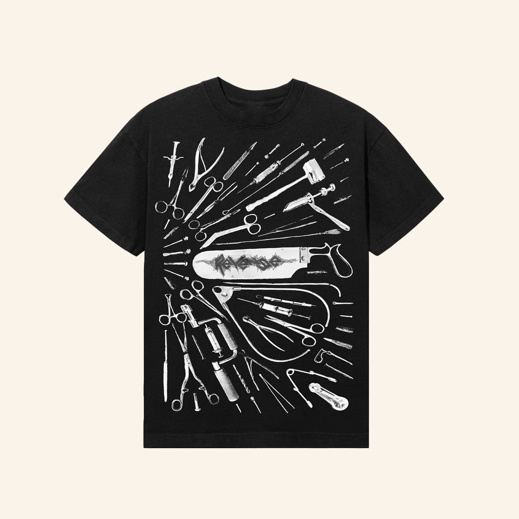 Revenge Merch Surgical Black T-Shirt Gifts For Father