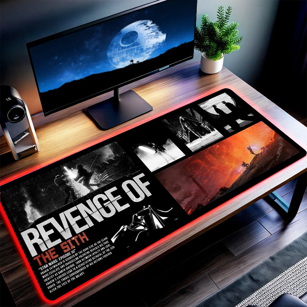 Revenge Of The Sith Iconic Desk Mat Star Wars Merch Gifts For Boyfriend