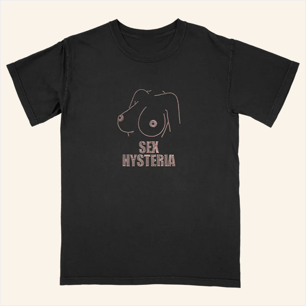 Rhinestone S Hysteria T-Shirt Jessie Murph Merch Best Gifts For Mom Gifts For Best Friend