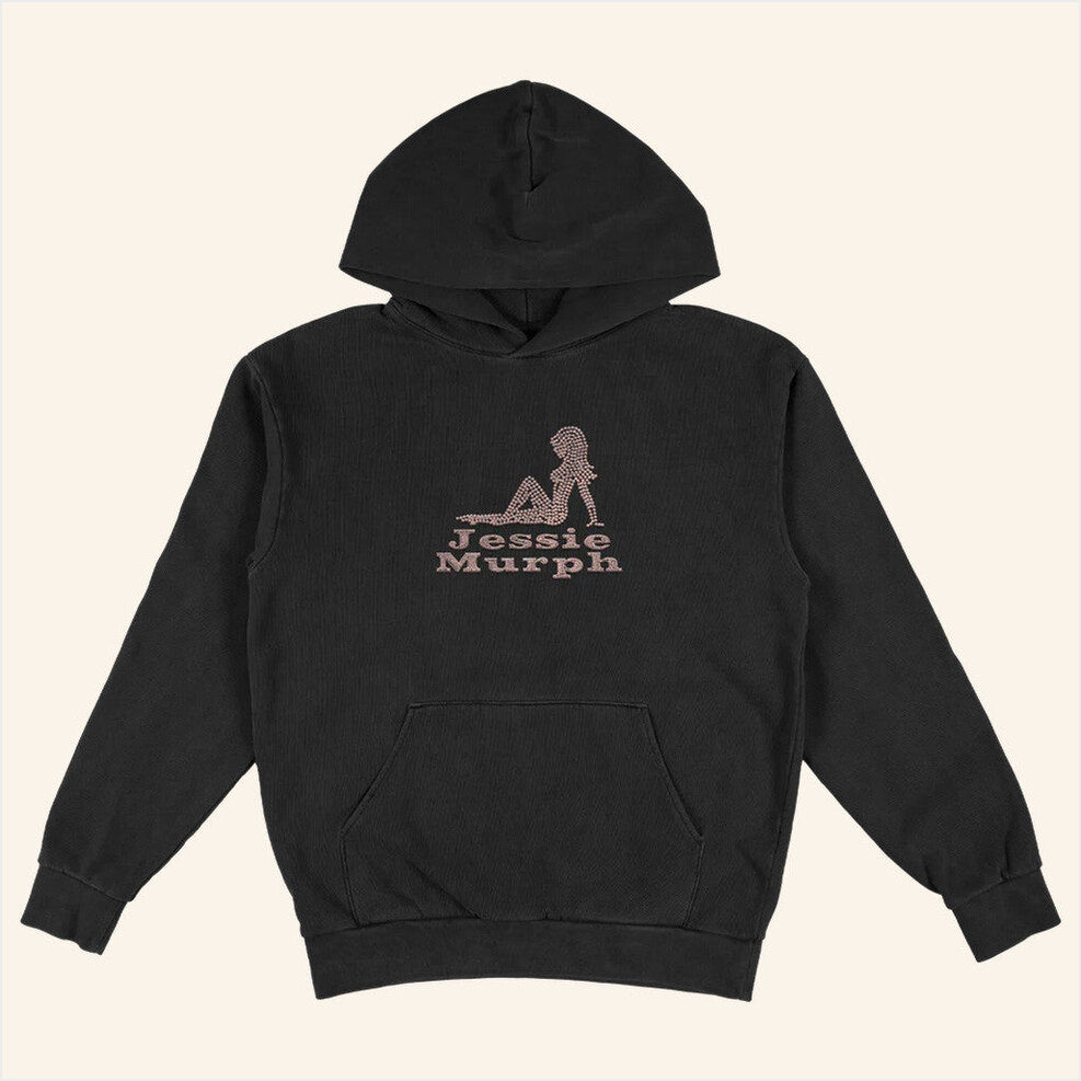 Rhinestone Silhouette Hoodie Jessie Murph Merch Best Birthday Gift Ideas Christmas Presents