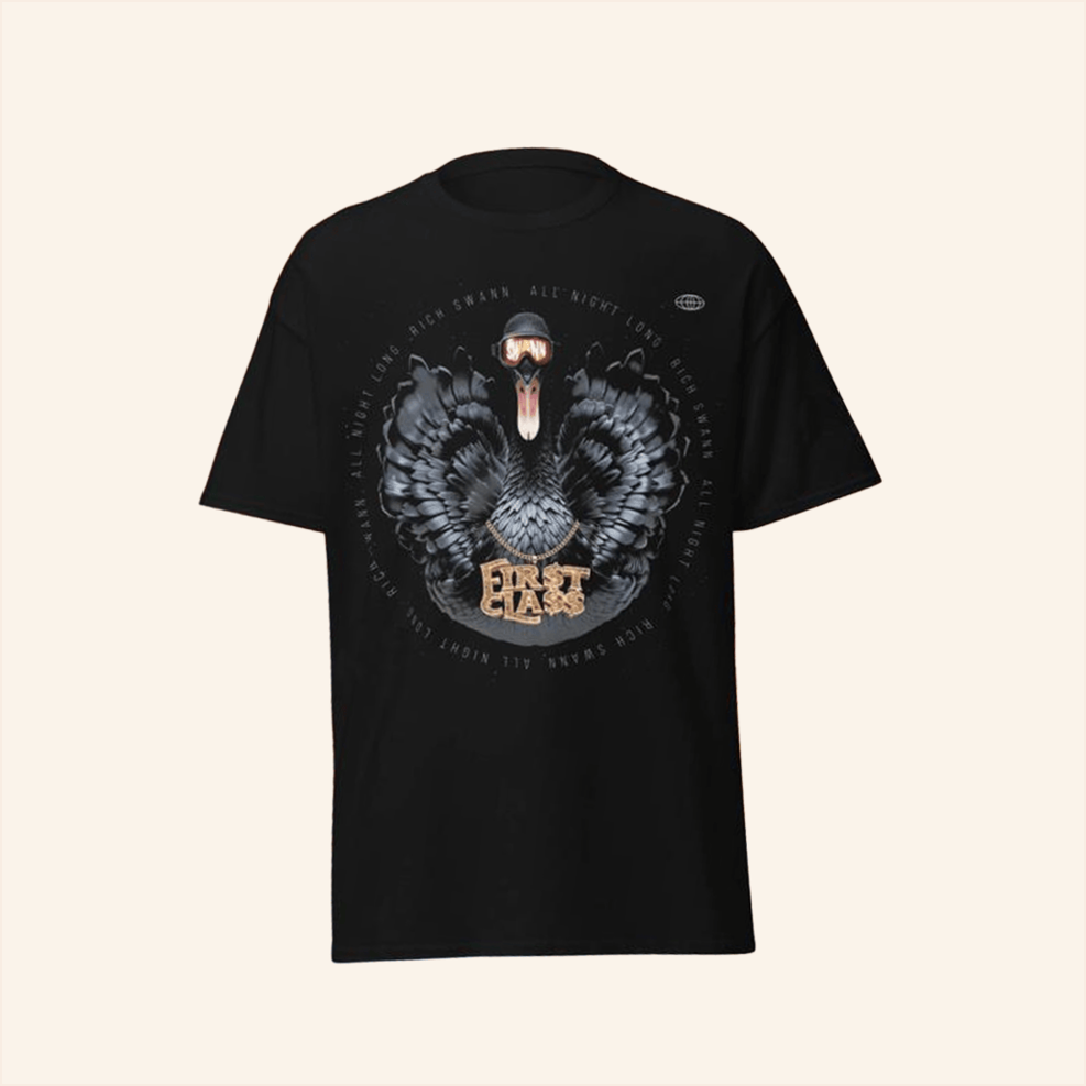 Rich Swann All Night Long T-Shirt TNA Merch Birthday Gifts For Friends Christmas Presents