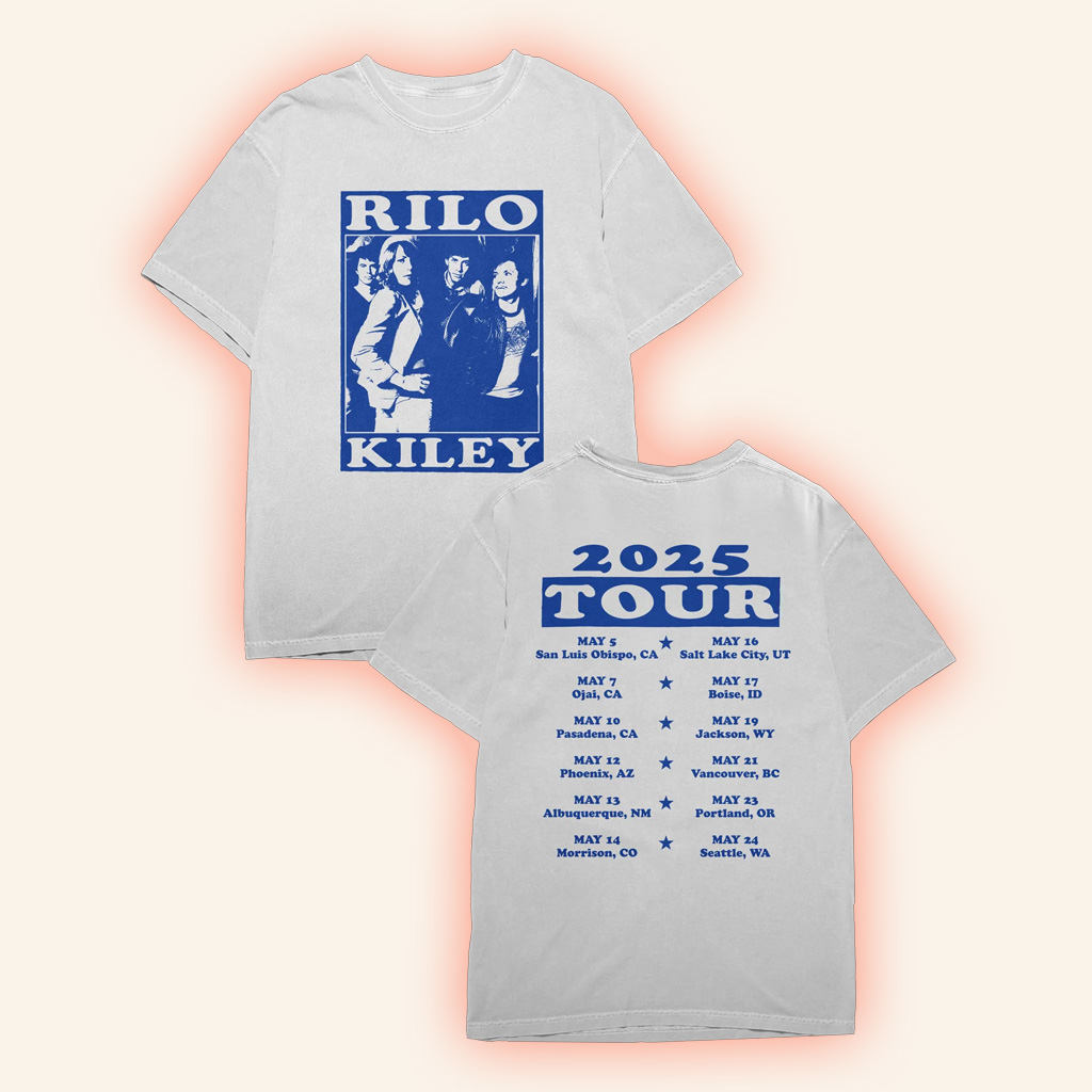 Rilo Kiley Merch Photocopied May 2025 Tour T-Shirt Presents For Music Lovers