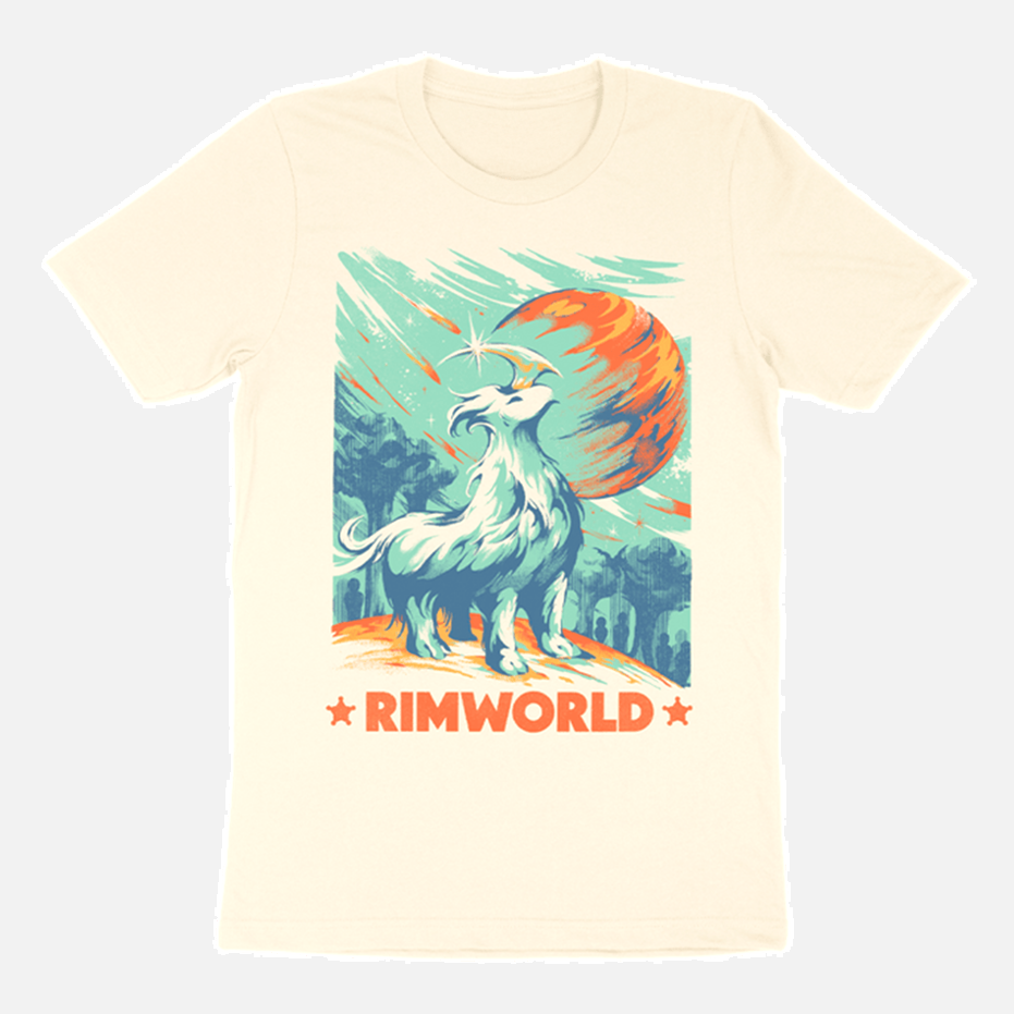 RimWorld T Shirt Gaming Merch Great Gifts For Strategy Game Lovers Or Dads Who Play Games