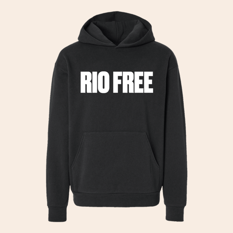 RIO FREE Hoodie Rio Da Yung OG Merch Birthday Gifts For Rapper Fans Anniversary Gifts For Men
